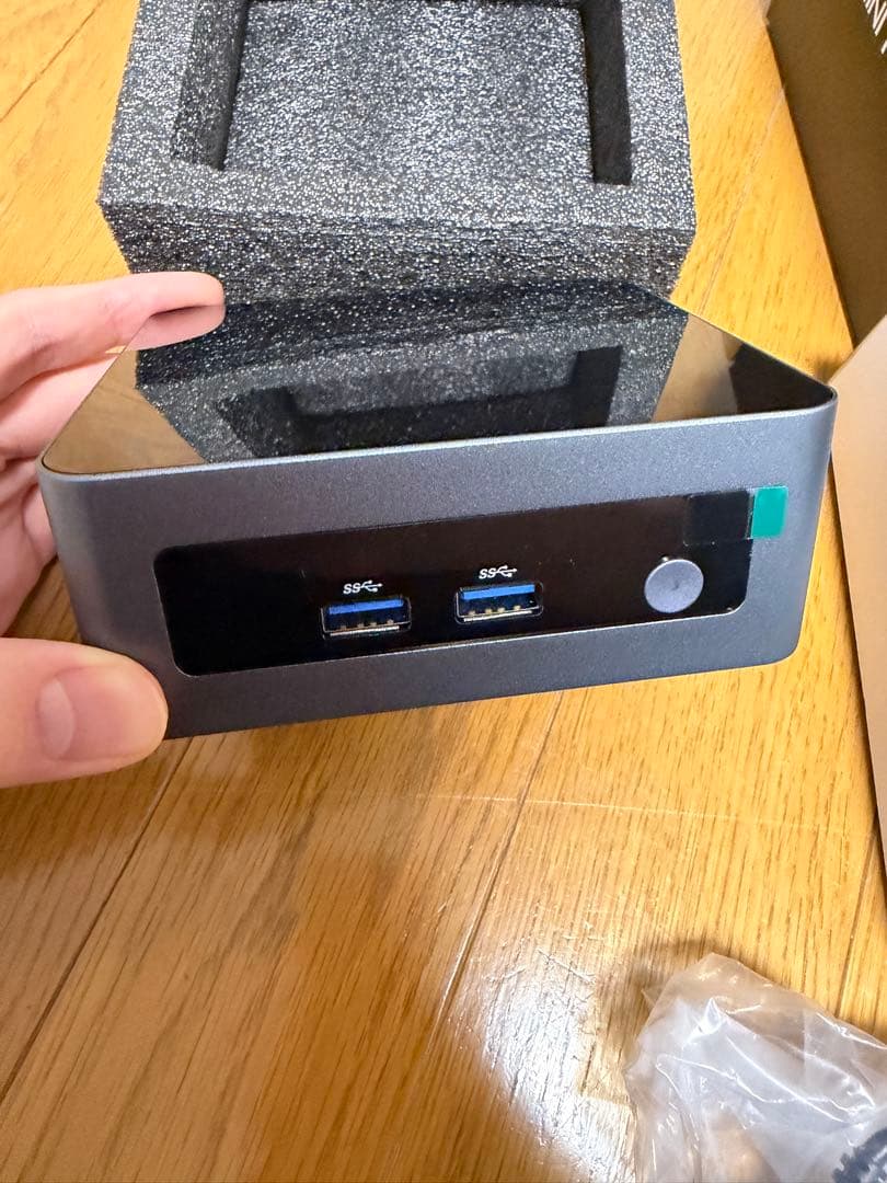 【ジャンク】ミニPC AMD Ryzen5 5625U 6コア12スレッド