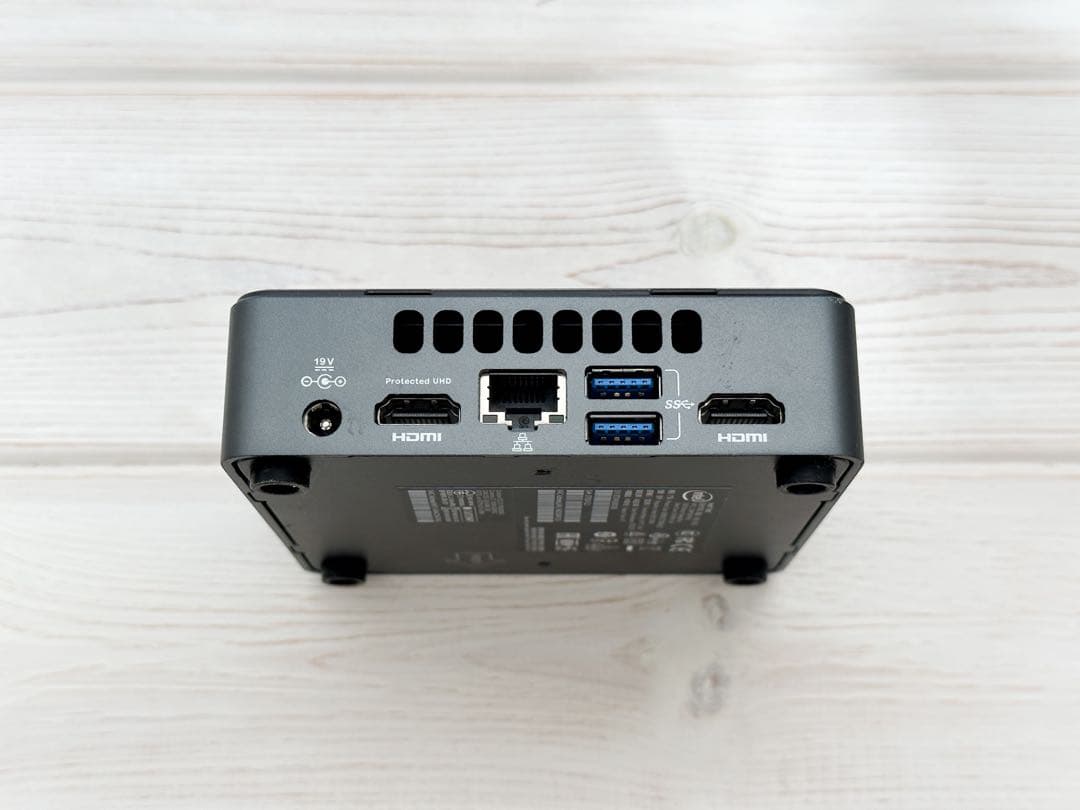 ⑦Intel NUC7i3DNK ミニPC 第7世代i3 Windows11