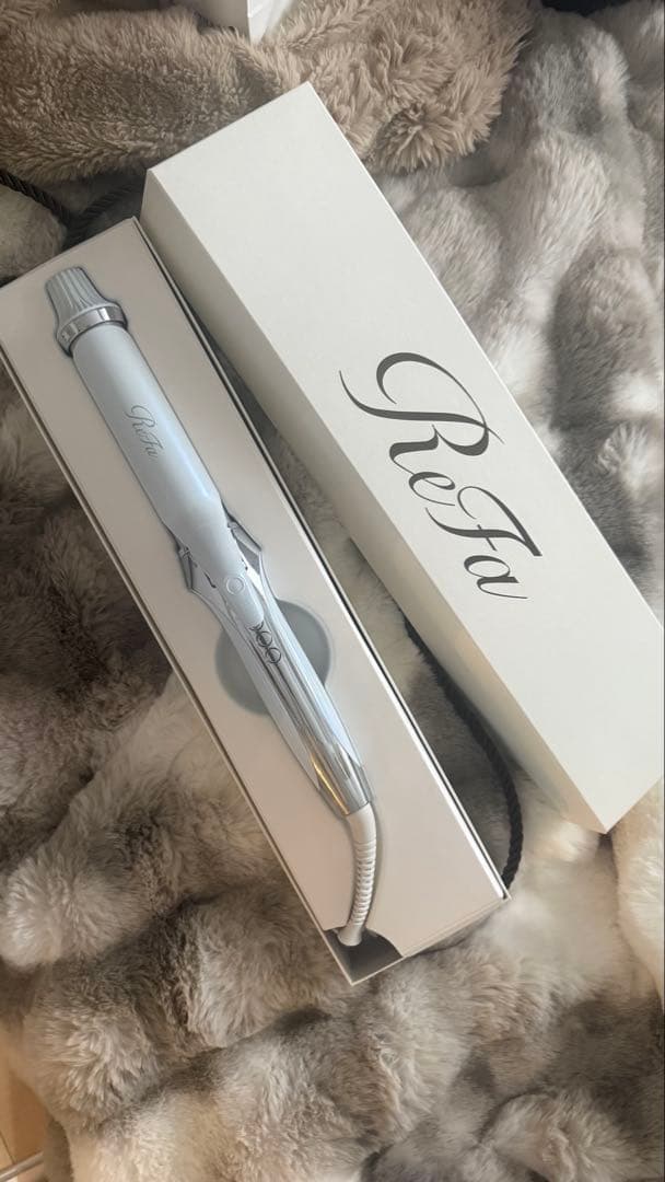 【新品未使用】32mm ReFa カールヘアアイロン ホワイト【2023年版】