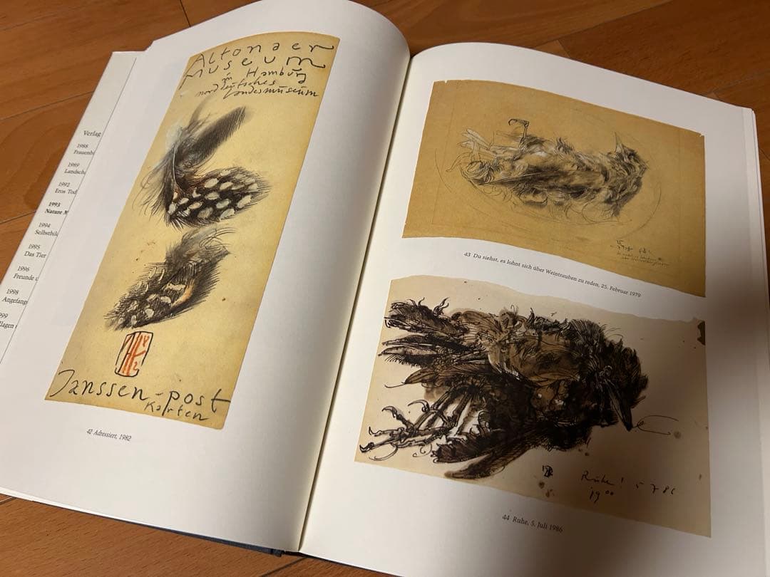 ホルスト・ヤンセン大判画集「NATURE MORTE」