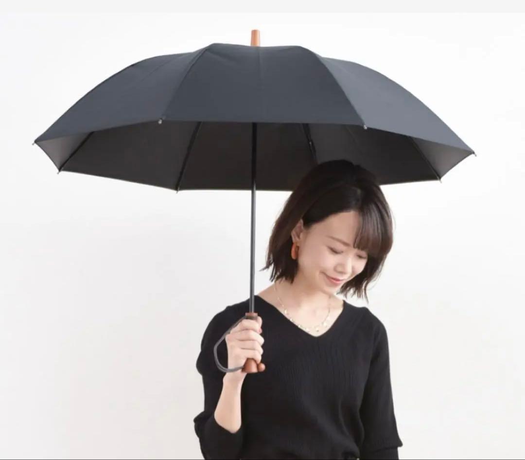 新品　サンバリア100 長傘　Sサイズ　黒　手元ストレート　完全遮光