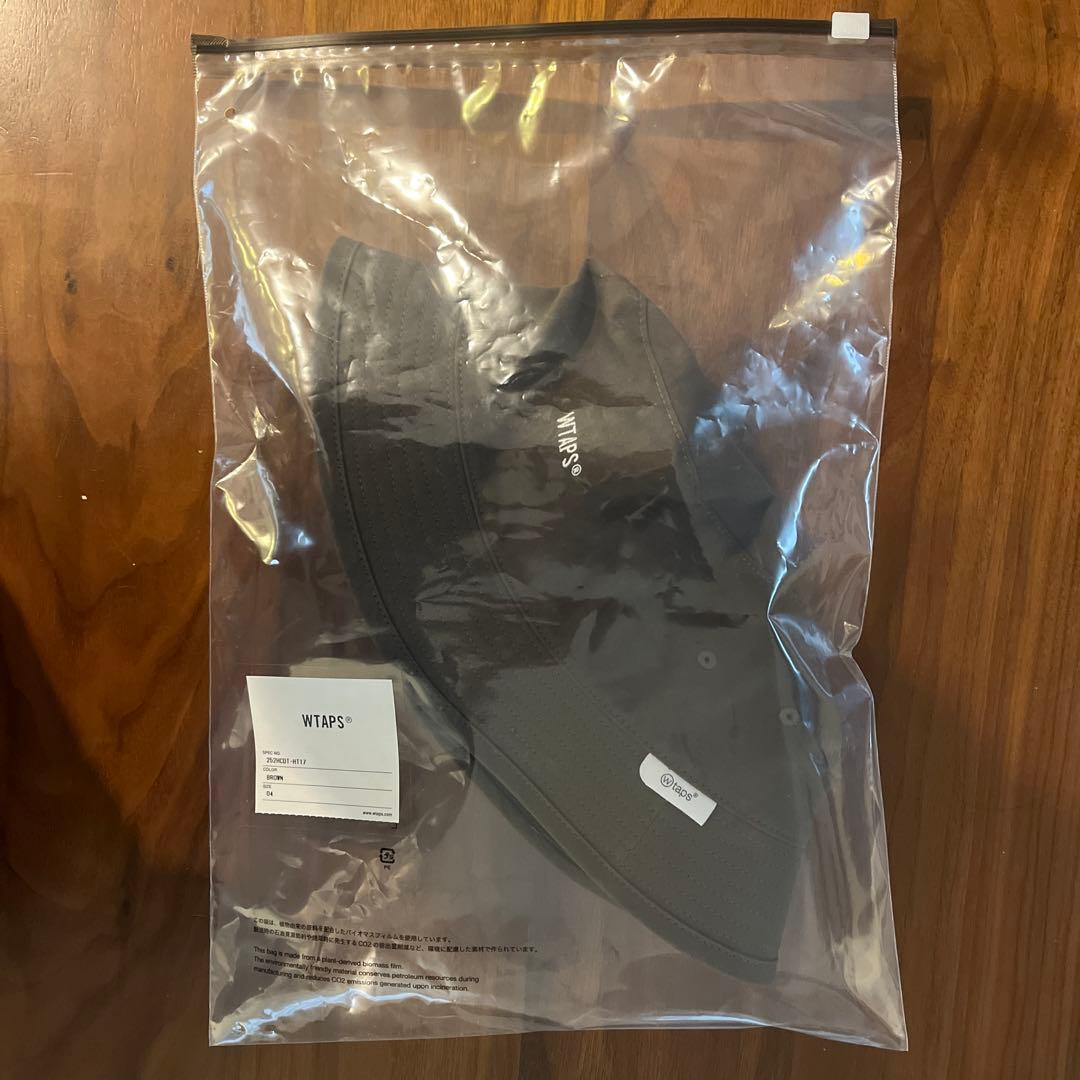 新品 WTAPS 2025AWバケットハット ブラウン茶色 サイズ4