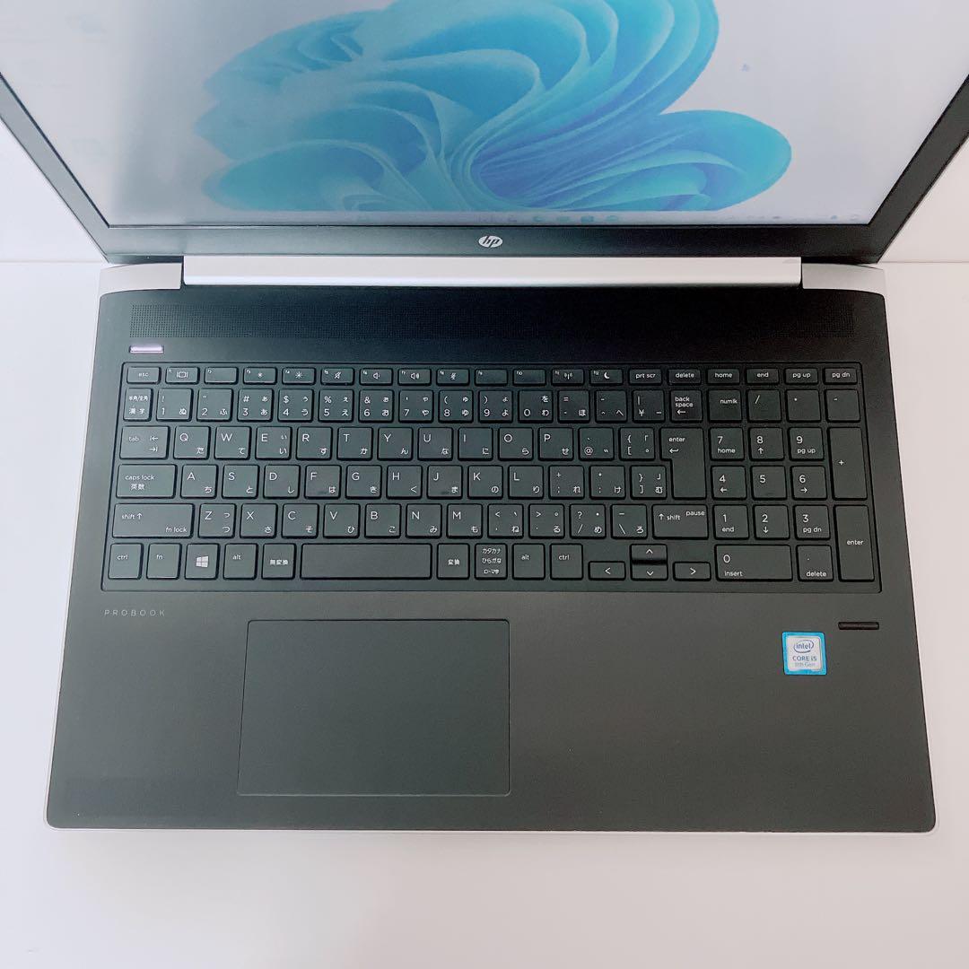 【美品】HP 450 爆速SSD256GB 8GB日本製パソコンPC