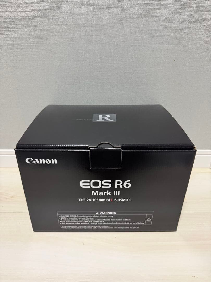 新品未使用　Canon EOS R6 Mark Ⅲ レンズキット