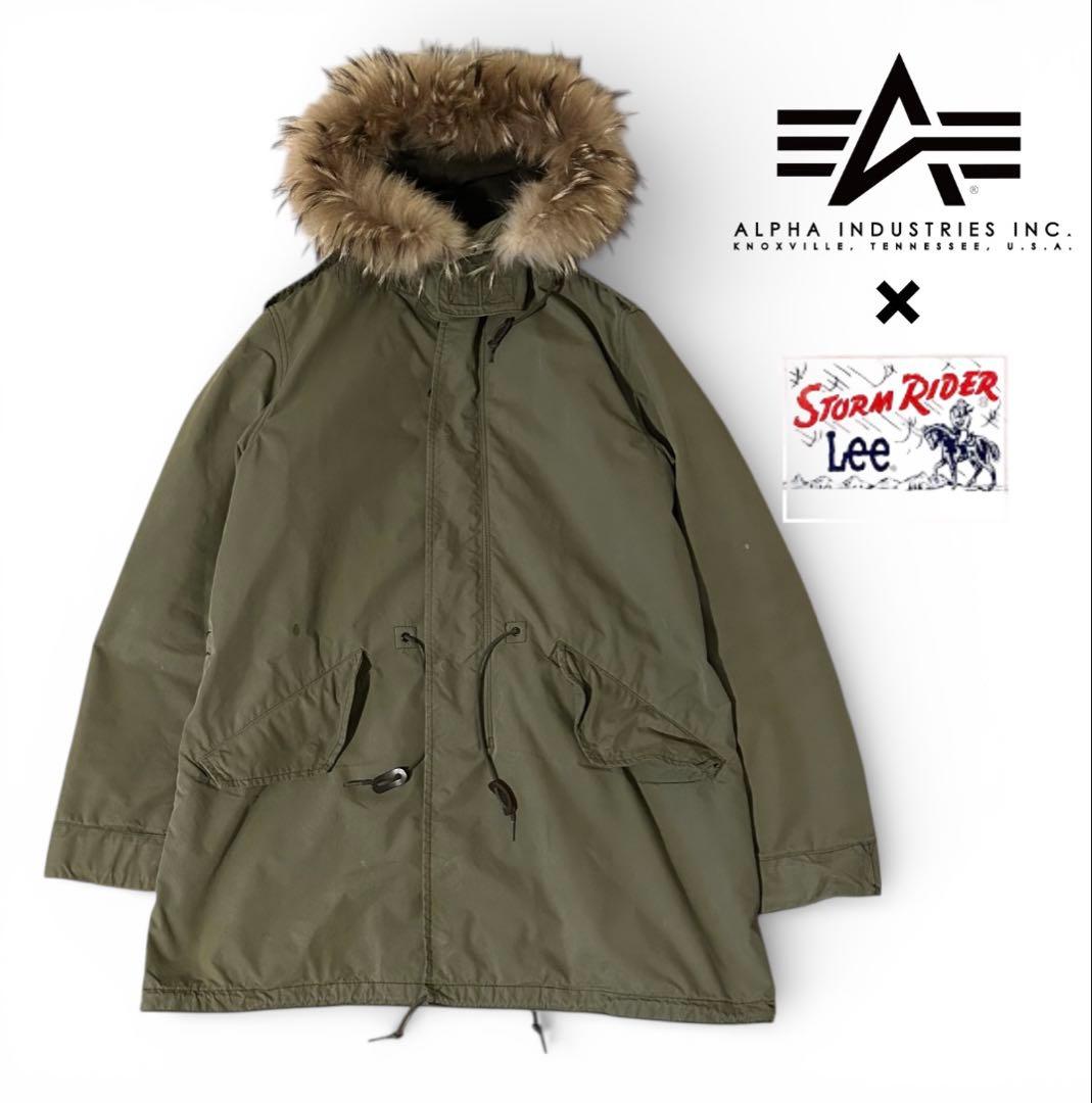 ALPHA × Lee STORM RIDER コラボ モッズコート Mサイズ