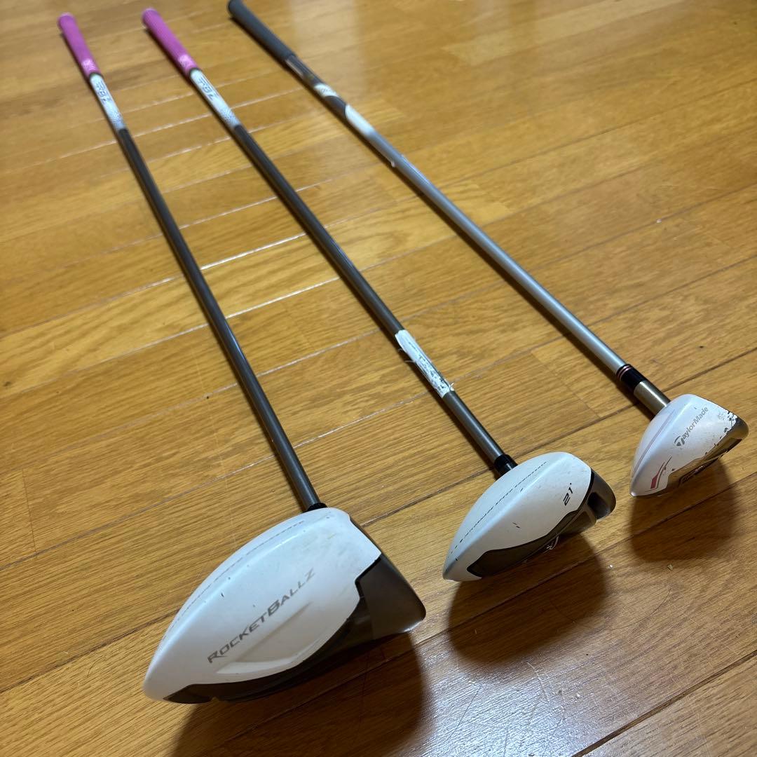 TaylorMade(テイラーメイド)1W.FW.UT/FLEX L/3本セット