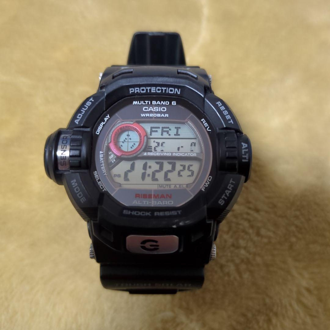 G-SHOCK RISEMAN GW-9200J-1JF ブラック×レッド