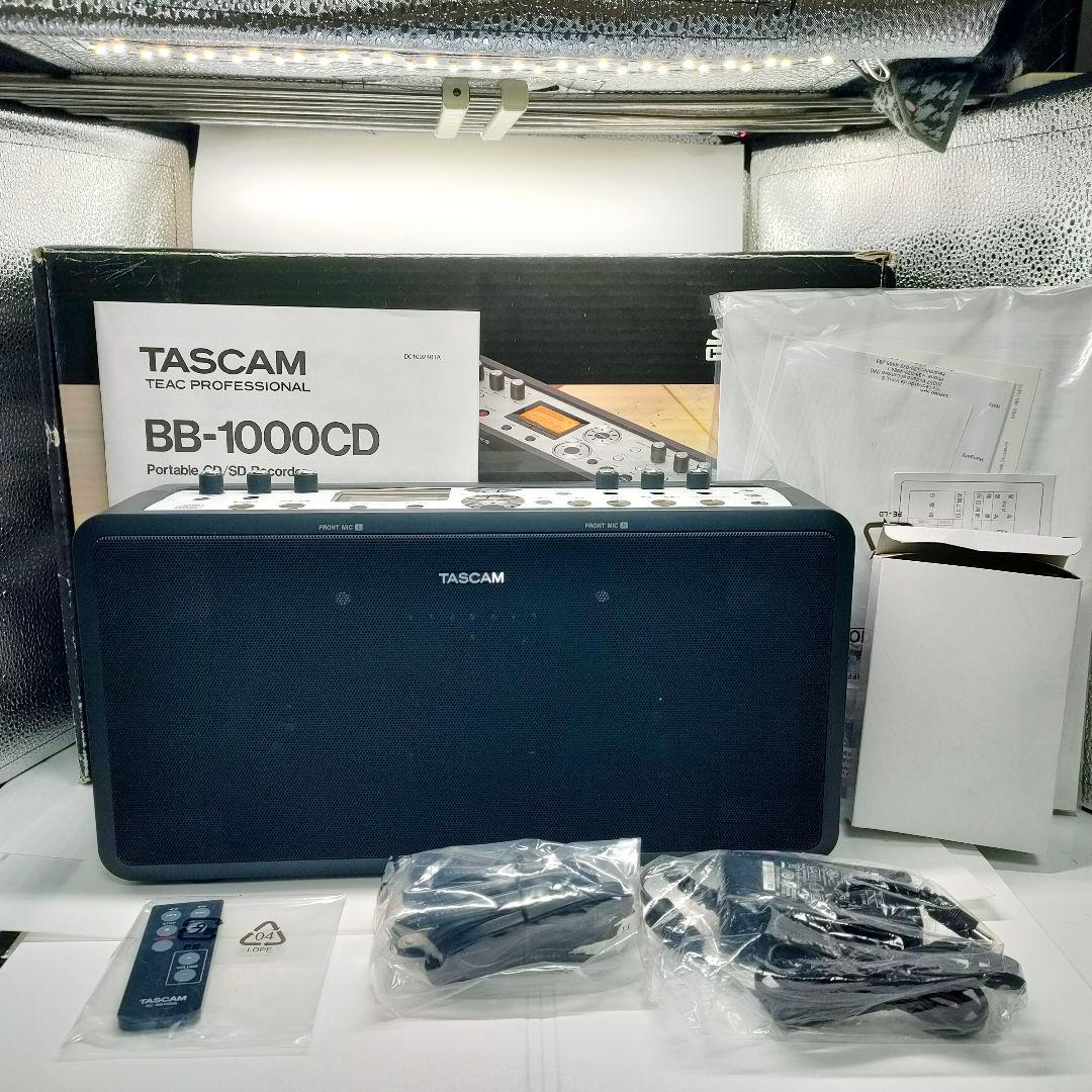 極美品 TEAC ポータブル CD/SDレコーダー BB-1000CD