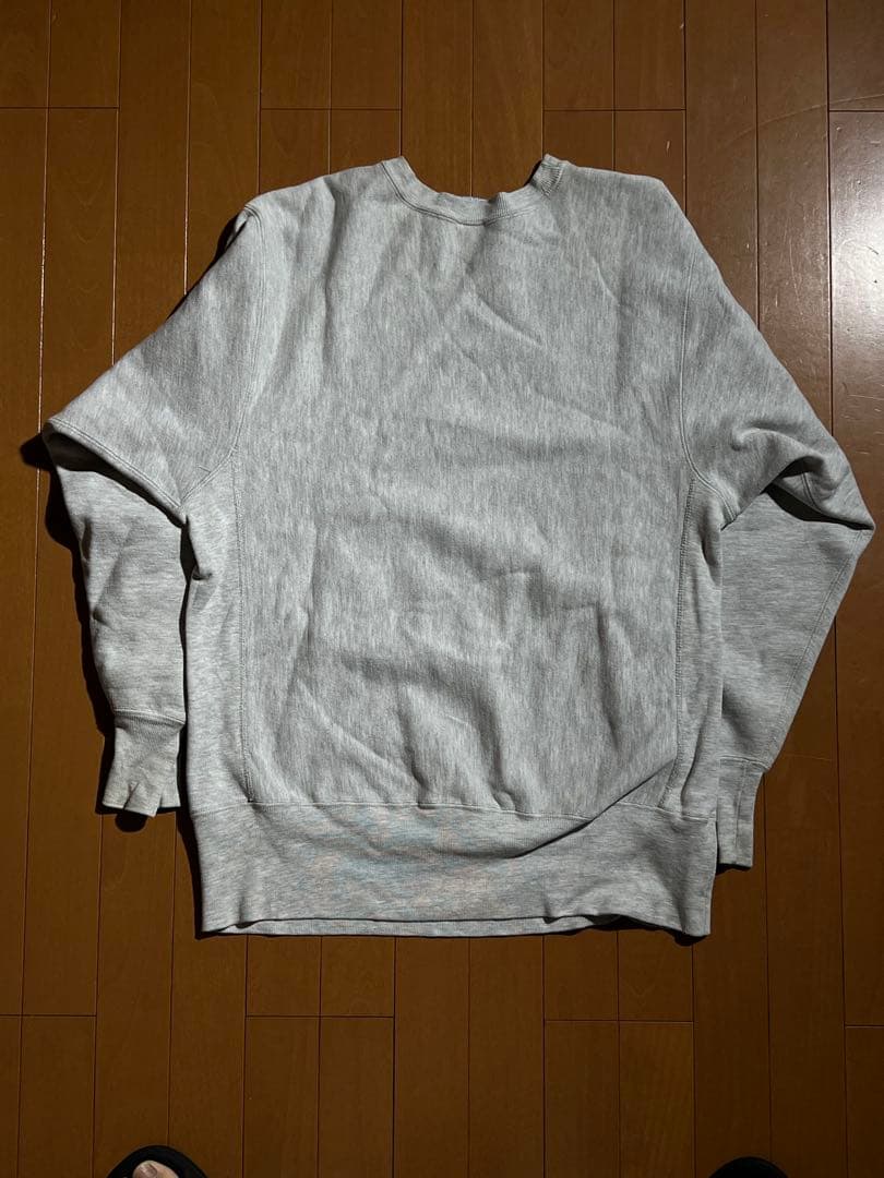 美品　90s USA製　チャンピオン　リバースウィーブ　パープル　パーカー