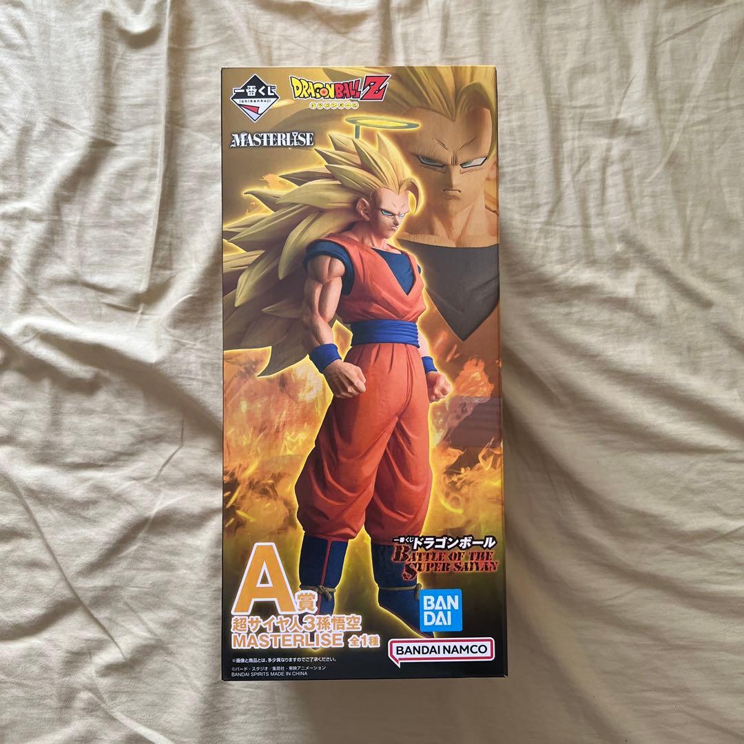 未開封品　一番くじ　ドラゴンボール　A賞　超サイヤ人3孫悟空 MASTERLIS