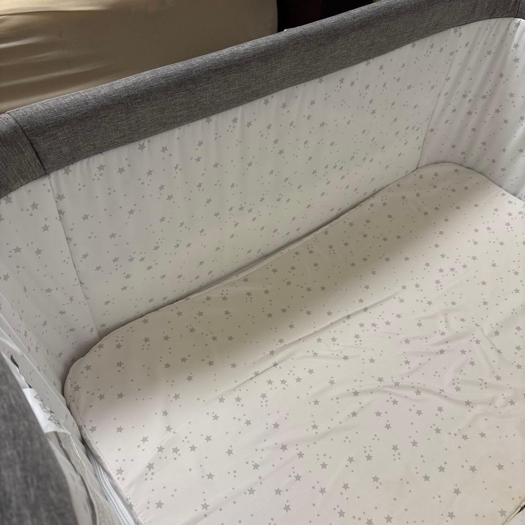 まーたん　ベビーベッド プレイヤード ZOOBLY 08yec