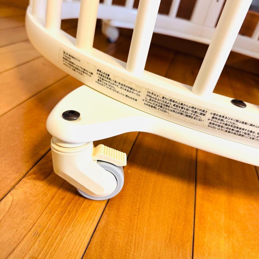 【極美品】スリーピーベッド　ミニベッド　マット２個　新品マット付き