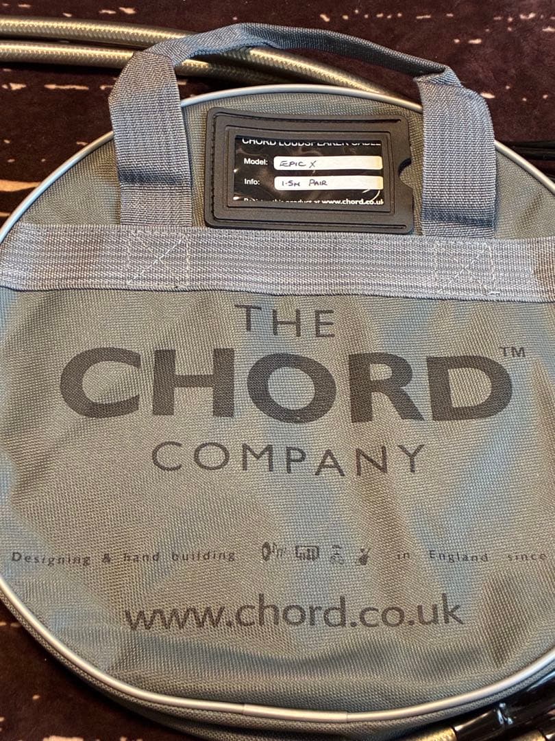 ケーブル・シールド CHORD COMPANY EPIC X 1.5m