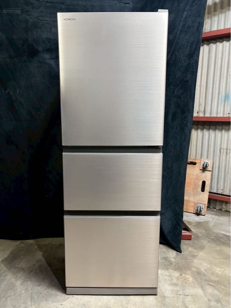 【美品】HITACHI 冷蔵庫 R-27RV 2021年製 265L 3ドア
