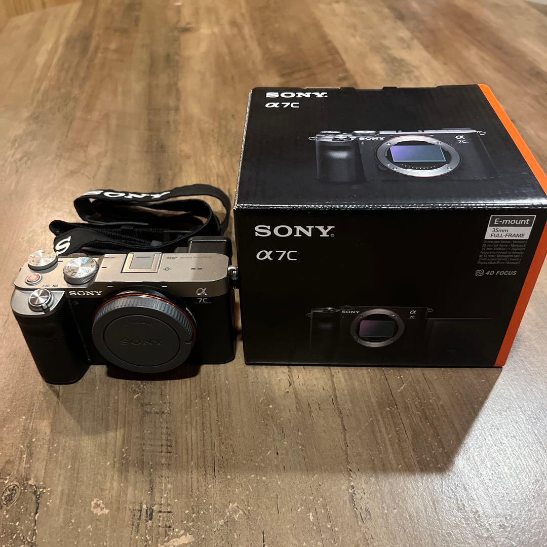 SONY α7C ミラーレス一眼 本体 箱付き