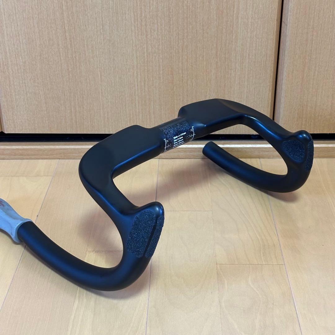 【最終値下げ】トラック用ハンドル　カーボン　バンチバー