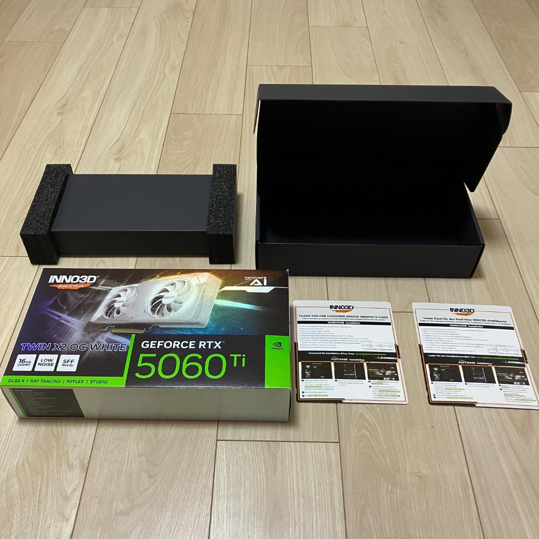 グラフィックボード・グラボ・ビデオカード INNO3D GeForce RTX 5060Ti 16GB