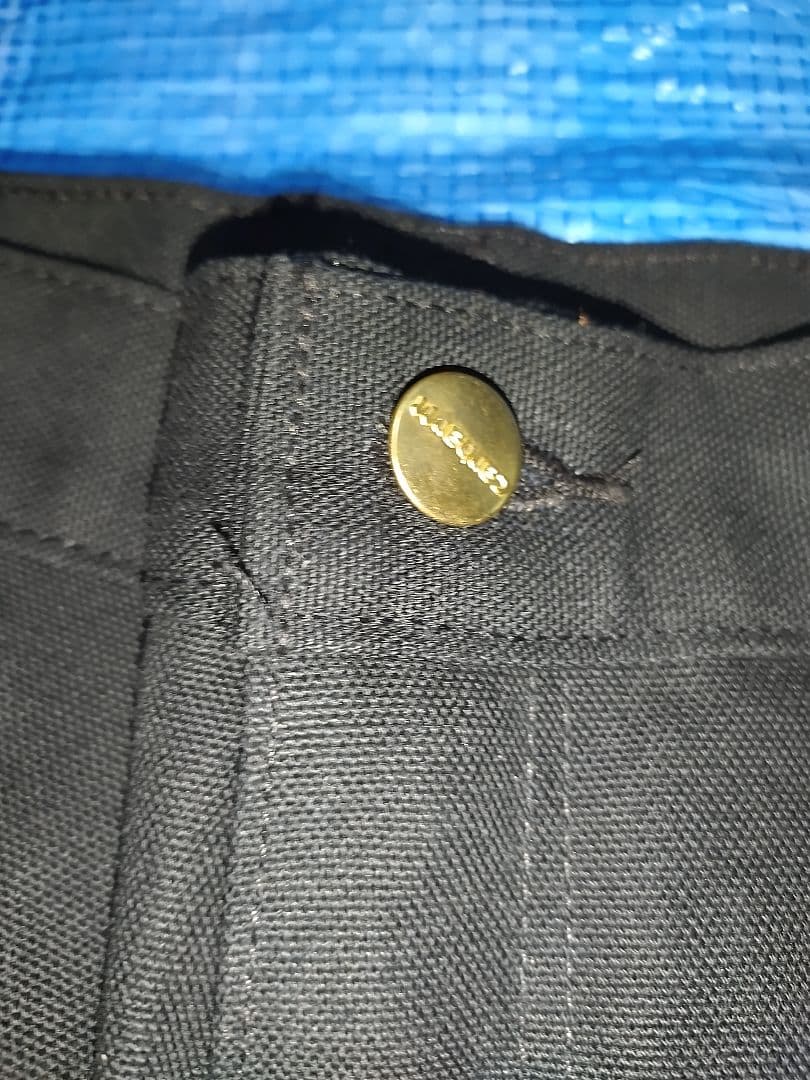 Carhartt ダブルニー w34×L32 USA製 ブラック ペインター