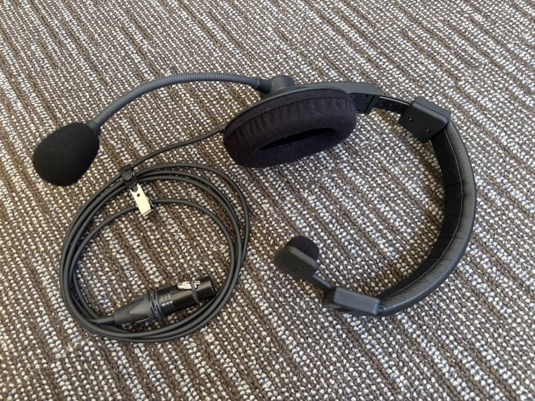 CLEAR-COM クリアカム CC-100 片耳ヘッドセット クリアーカム