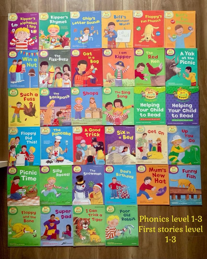 OXFORD READING TREE LEVEL1-9 合計100冊