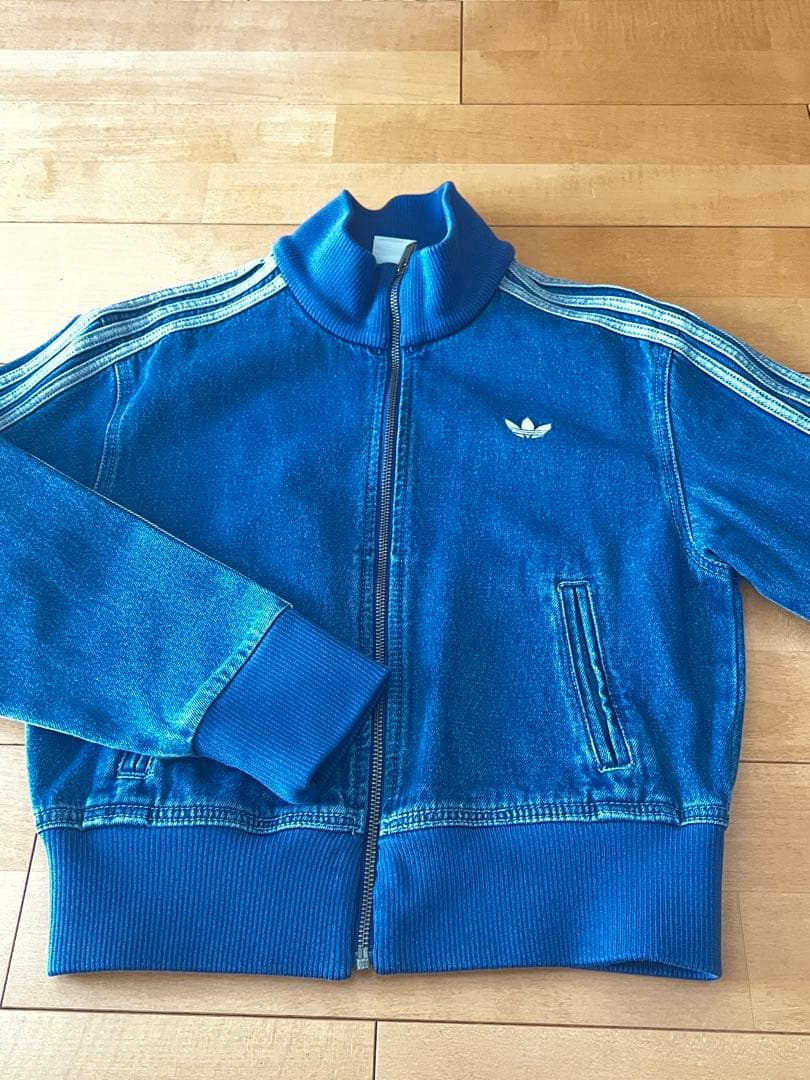 adidas アディダス デニム トラックトップ レディース ジャケット