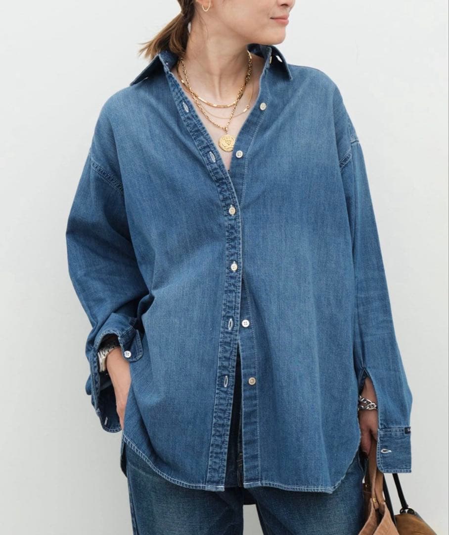 Deuxieme Classe 追加 Lee デニムシャツ