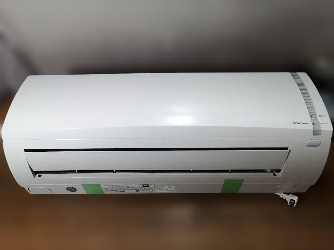 神奈川県内は無料工事、配送付き、室外機セット)コロナ6畳 2021年式 保証あり