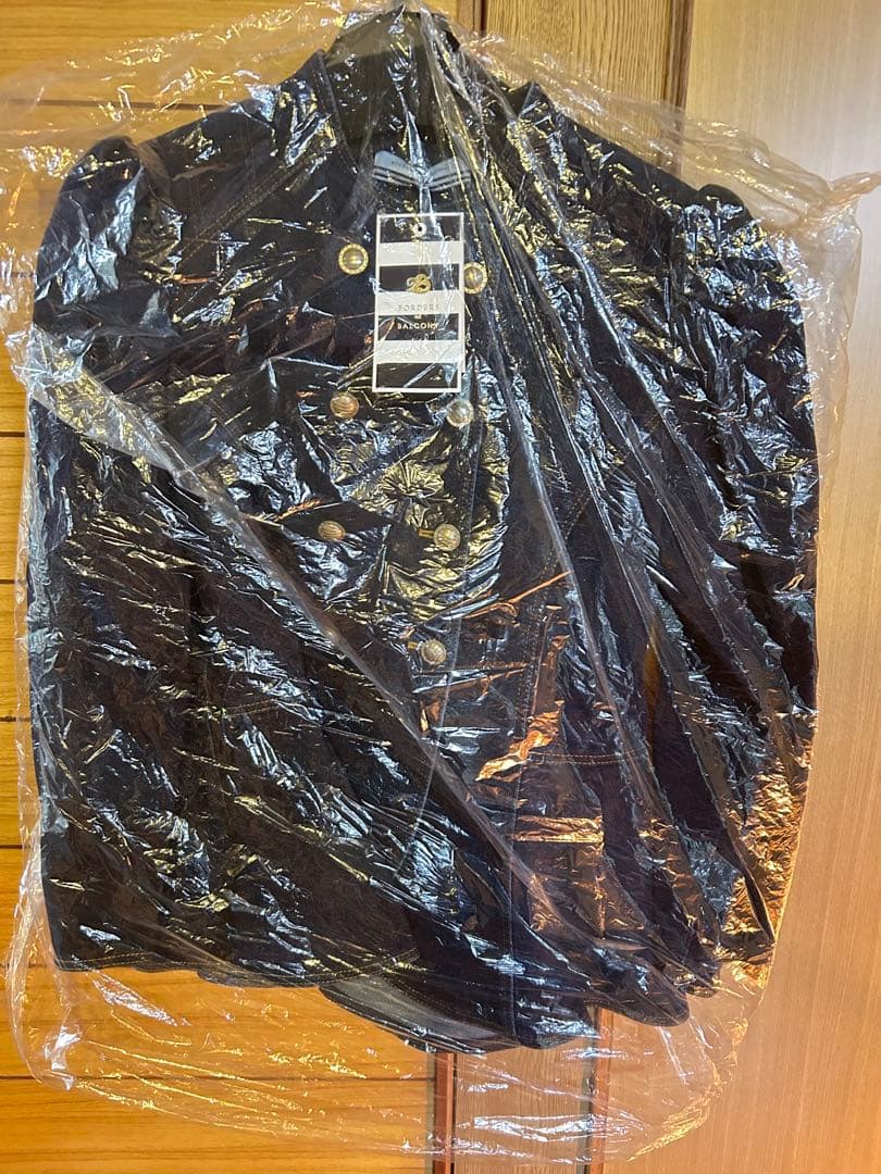 ア*イ様 ボーダーズアットバルコニー ペプラム デニム キルティング ジャケット