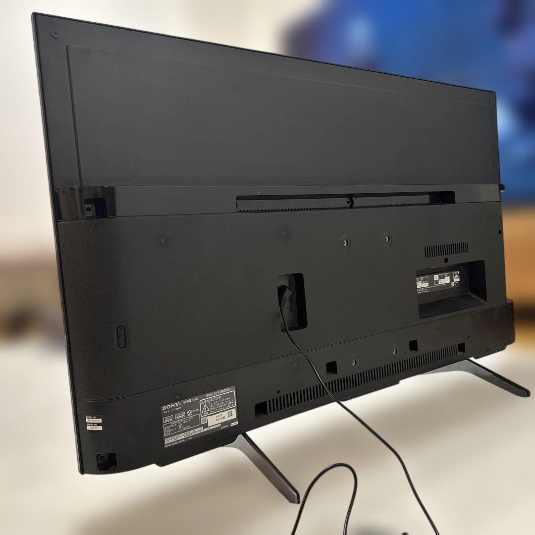 SONY 4K液晶テレビ KJ-43X8000H 43型　2020年製
