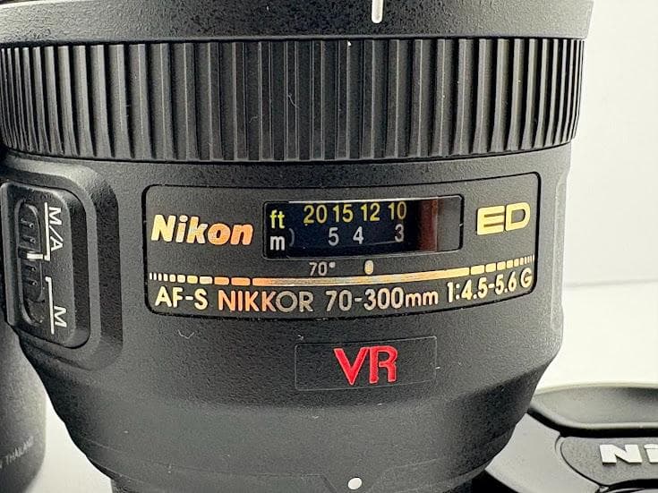 ★ニコンAF-S NIKKOR70-300mmF4.5-5.6 G ED VR