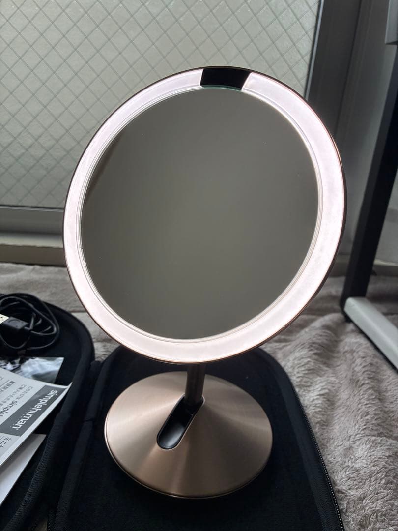 simplehuman ミニセンサーメイクアップミラー10倍率