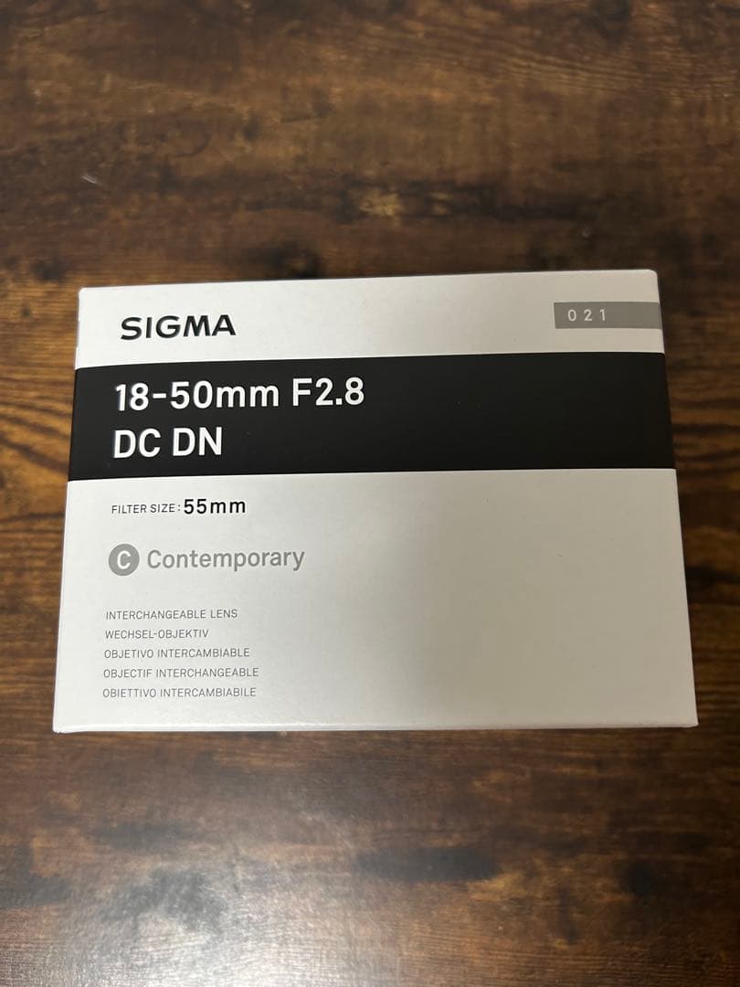 SONY Eマウント用　SIGMA 18-50mm F2.8