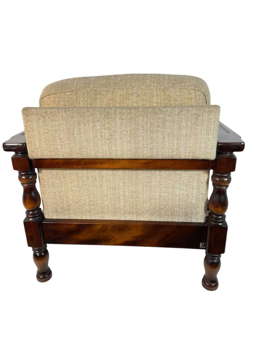 HR354 【希少デザイン】飛騨産業　穂高　キツツキ　ソファ　1人掛け