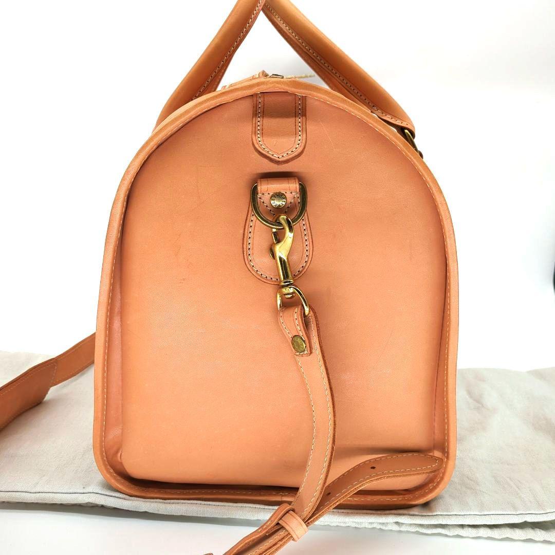 【未使用級】ブリー 2way ボストンバッグ ヌメ革