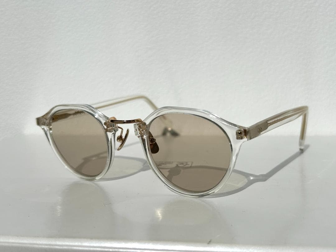 美品 A.D.S.R. SATCHMO 03 サッチモ クリアサングラス