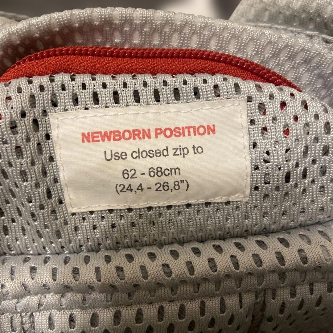 【BABYBJORN】メッシュ抱っこ紐 グレー 1ヶ月〜36ヶ月対応