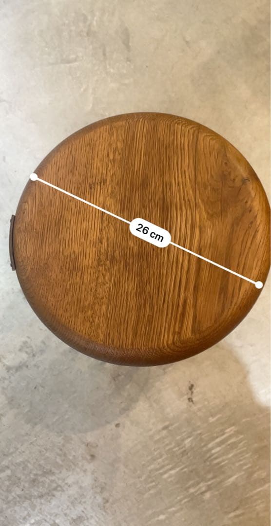 HKW（ヒロファニチャー）アイアンスツール　高さ調整可