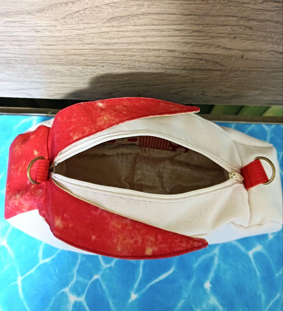 もんちゃんです　りんごバッグ　ウサギりんごバッグ　餃子バッグ