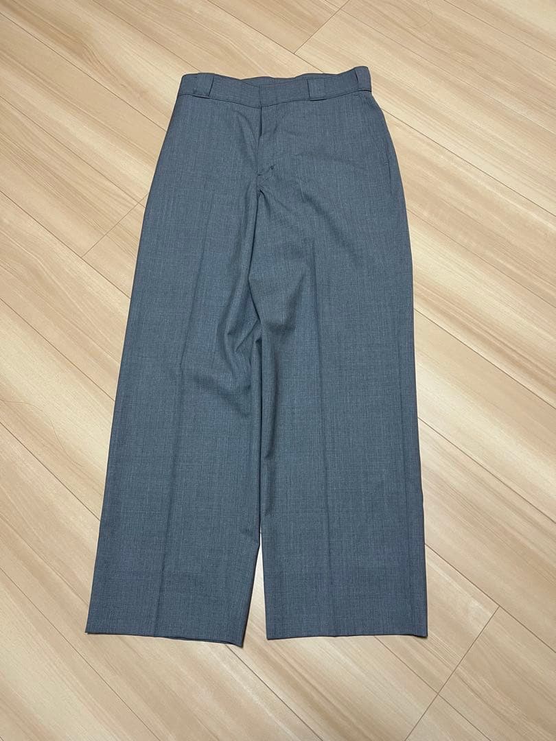 PRADA 25SS バージンウールワイドストレートスラックス ラフシモンズ