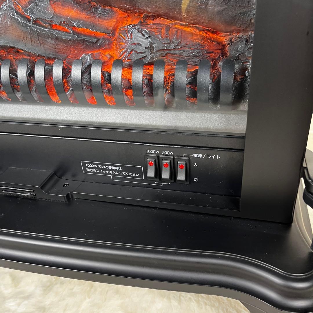 ✨ニトリ✨電気ヒーター BLT-999B-3-BK 2018年製　動作確認済み