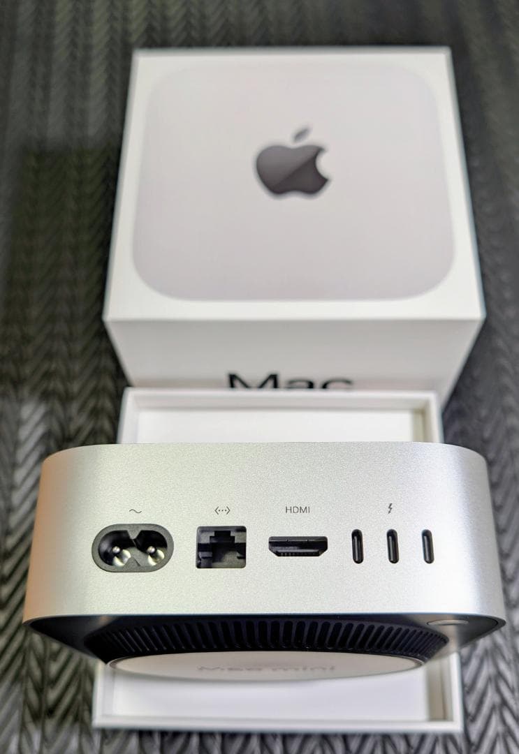 【ほぼ使用せず】Apple Mac mini M4Pro 24GB 512GB