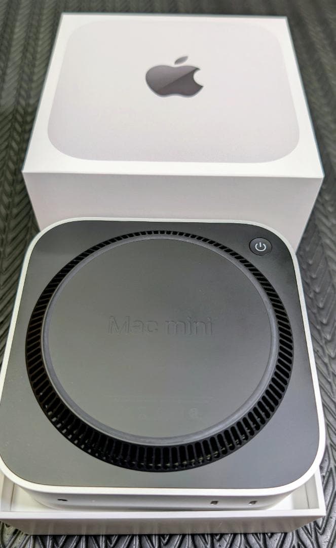 【ほぼ使用せず】Apple Mac mini M4Pro 24GB 512GB
