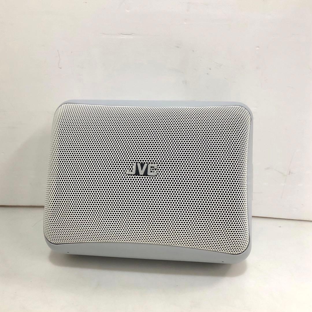 JVC 全天候型　スピーカー　PS-S112W シルバー　2018年製　③