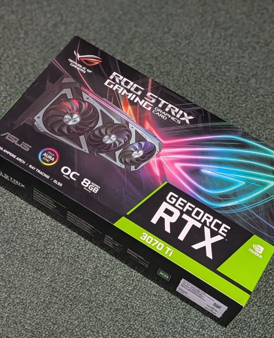 ASUS ROG STRIX GeForce RTX 3070 Ti（8GB）