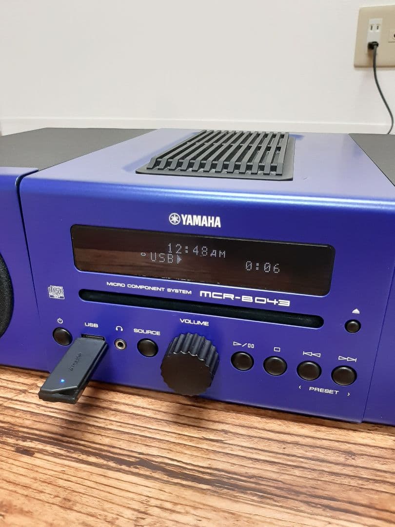 生産終了品 YAMAHA mcr-b043 マイクロコンポ ミニコンポ
