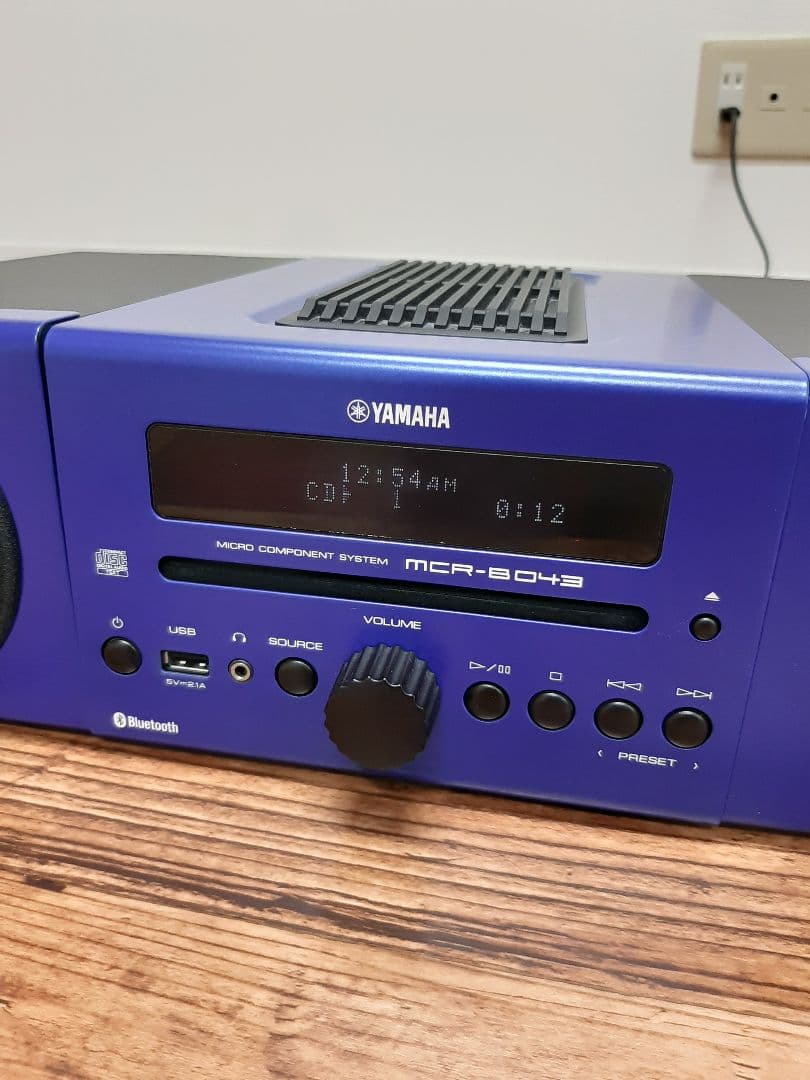 生産終了品 YAMAHA mcr-b043 マイクロコンポ ミニコンポ