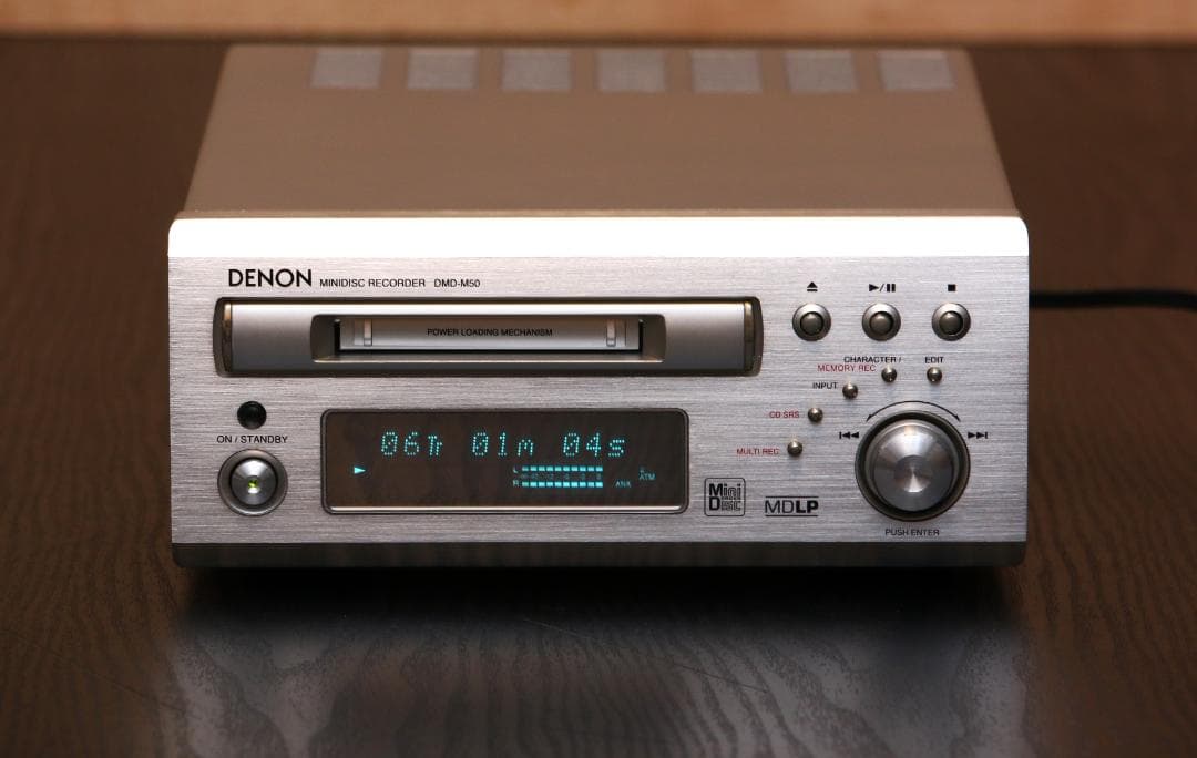 DENON DMD-M50 MDデッキ　MDプレイヤー/レコーダー 完動品