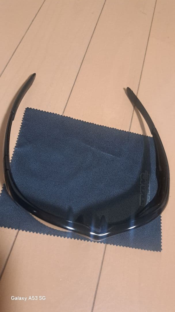 オークリー ストレートジャケット ブラックフレーム