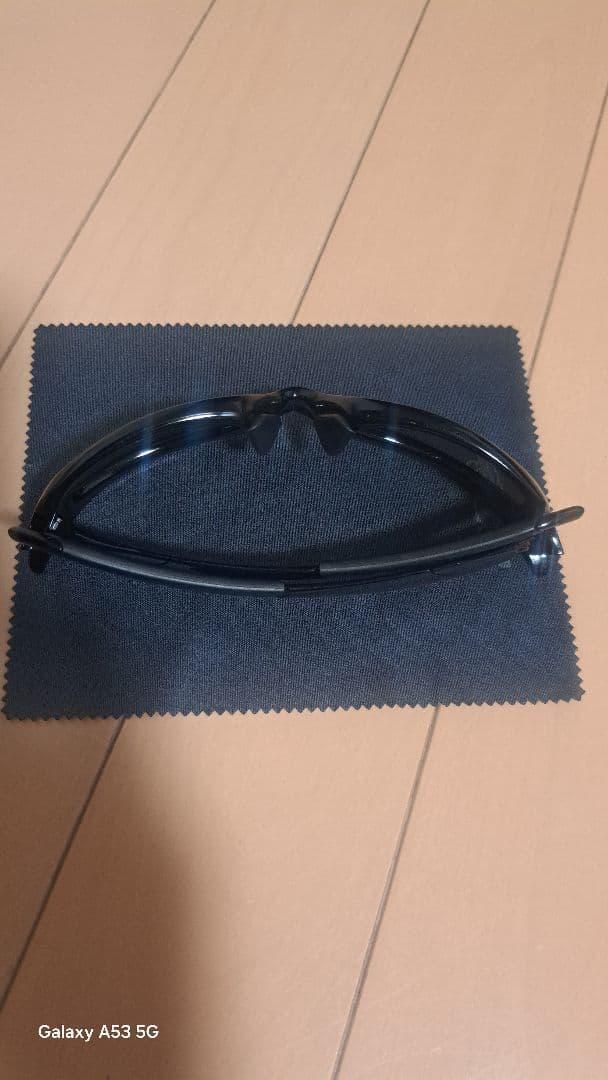 オークリー ストレートジャケット ブラックフレーム