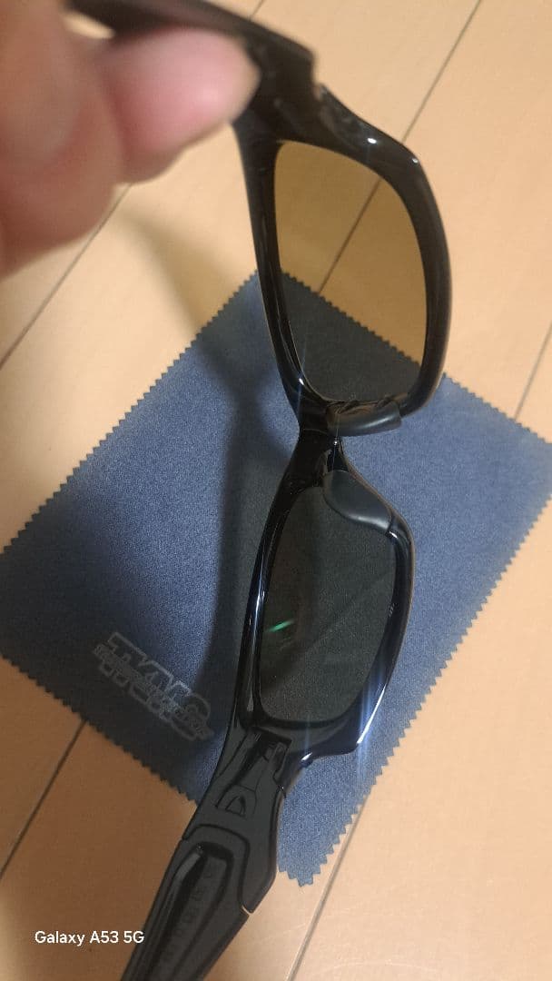 オークリー ストレートジャケット ブラックフレーム